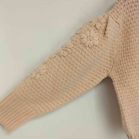 ダブルスタンダードクロージング DOUBLE STANDARD CLOTHING フラワータートルネックニット レディース JPN:36